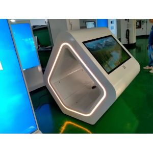 Best Win10 Linux 55inch Interactive Digital Kiosk Customized Cube Design wholesale