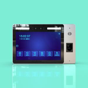 China JP1110 Horizontal Wall-Mounted Finger Vein & Face Recognition 10.1-inch Biometric Face Scanner Access Control Terminal on sale