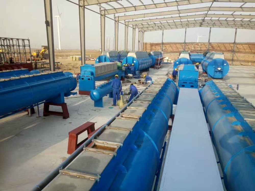 Steam Heating Poultry Waste Rendering Plant Coil Dryer Food Industry