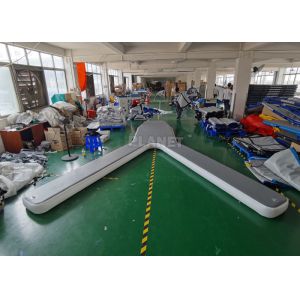 Best Y Shape Inflatable Pontoon Boat Dock Floating Water 6mL Grey wholesale