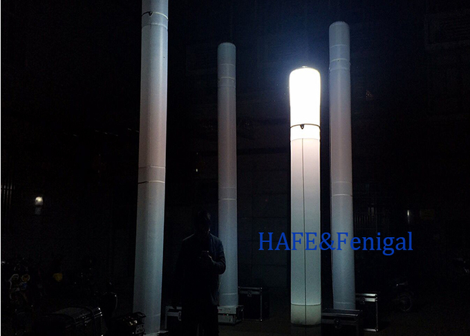 Night Outdoors Portable Inflatable Lighting Tower Emergency System 1200W 60HZ