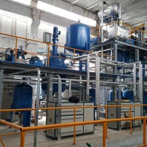 Best set up the production line waste engine oil regeneration system finished product wholesale