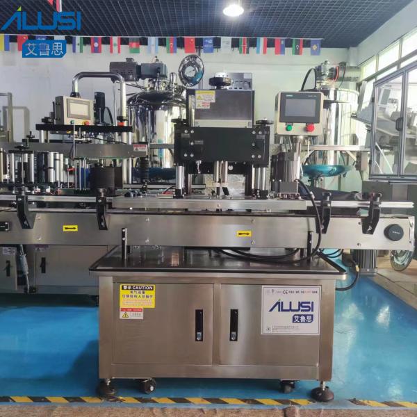 316L SUS Bottle Capping Machine Food Chemical Automatic Screwing Capping Machine