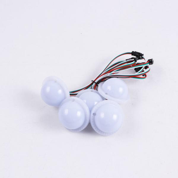 Cheap Miracle Bean 60Mm Pre-Programmed 2W Led Point Lamp Clear Cover Amusement Light for sale