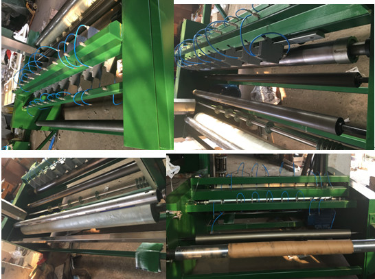 380V Gauze Cutting Machine , 50Hz Slitting Line Machine