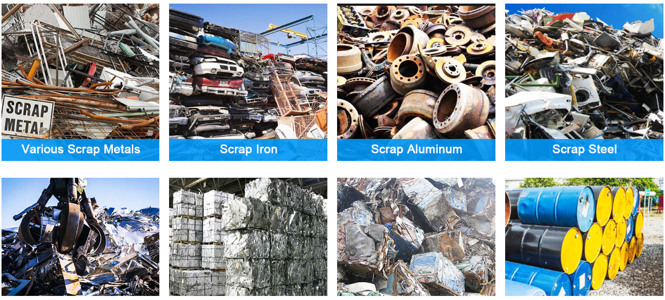 Scrap Iron Metal Steel Hammer Mill Large Scrap Metal Crusher Machine For Recycling Iron Aluminium Copper 2