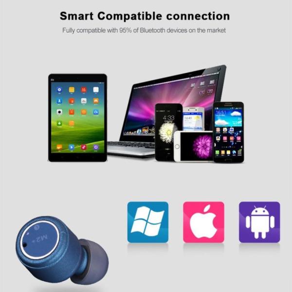 Bluetooth 5.0 Earphone Tws Wireless Headphones Cordless Headphone Handsfree Earbuds Sport Earphones Headset with Mic Pk X2t M9