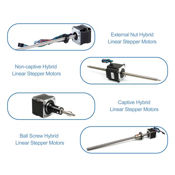 Ball Screw Driven Linear Motion Guide Stepping Servo Motor For Single Axis Robot