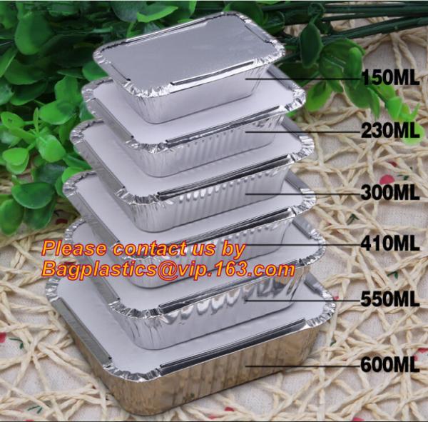 Cheap Disposable Aluminium Foil Tray, Container for Food Packaging, foil lunch box, aluminum lunch box, foil bowl, deli tray for sale