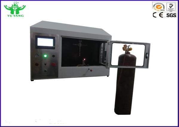 Cheap Single Flame Source Flammability Test Apparatus White Color Iso 11925-2 Standard for sale