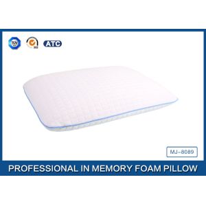 White Tencel Antimicrobial Ventilated Traditional Memory Foam Pillow