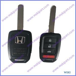 Best OEM Honda Car Remote Key , Honda Remote Head Key 4 Button MLBHLIK6-1T 315mhz wholesale