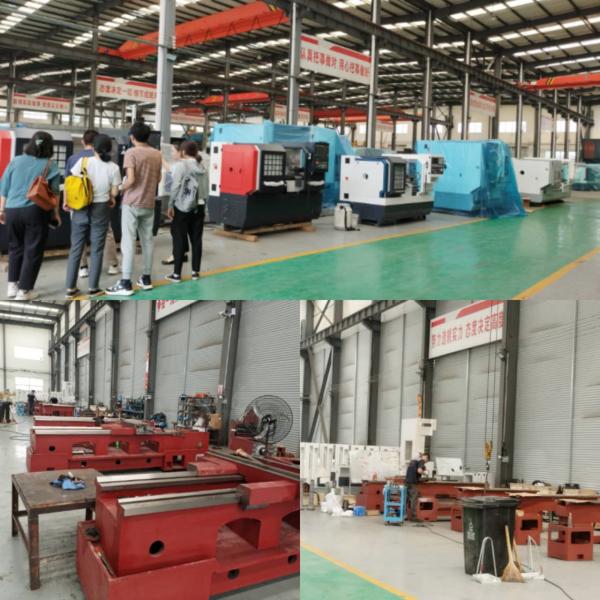 CKNC61125 Stainless Steel CNC Lathe Machine Metal Part Making Machine