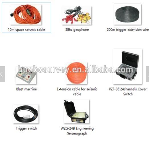 Cheap Seismic Equipment 24channels Seismograph for Reflection and Refraction Equipment for sale