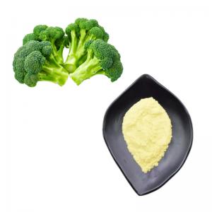 China Organic Water Soluble Vegetable Powder Broccoli Sprout Extract 99% Broccoli Powder on sale