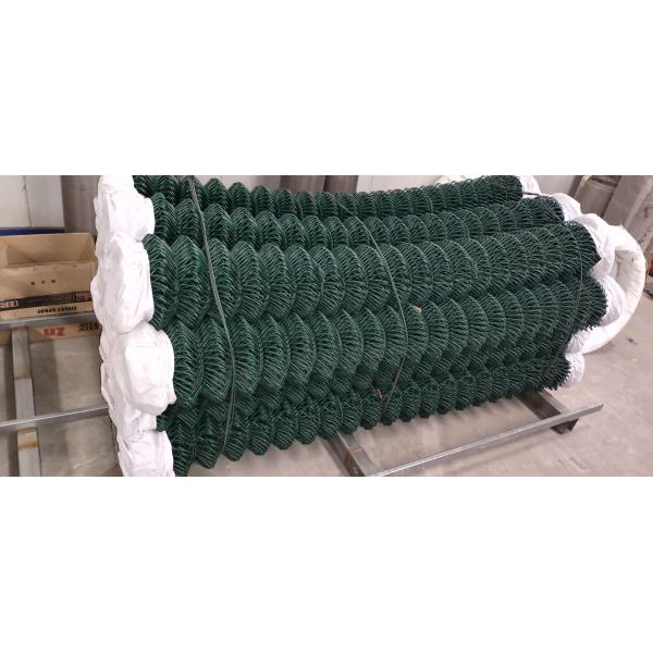 Pvc Coated Use Wire Mesh 8 Foot Boundary Wall Chain Link Fence Fabric