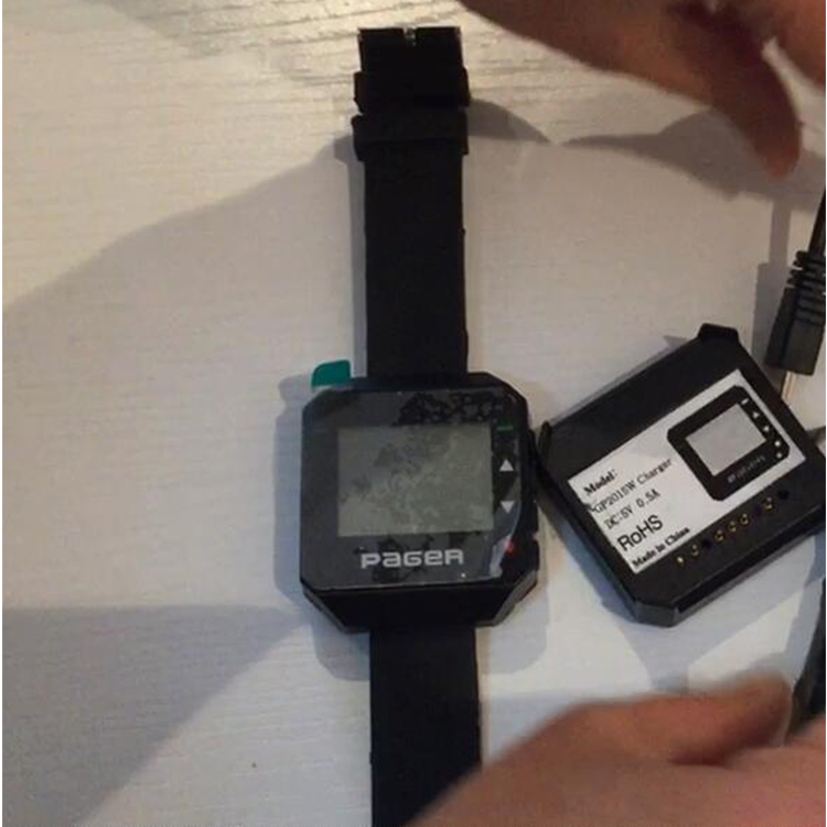 Wireless call system pocsag transmitter keyboard alphanumeric customize smart watch pager