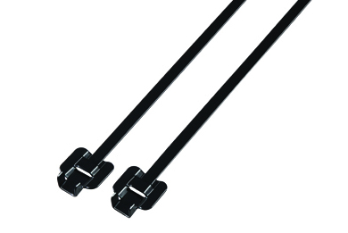 LKS-150M PPA Coated Releasable Stainless Steel Cable Ties