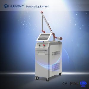 China 1064 & 532 & 585 & 755 & 650nm wavelength Q switched nd yag laser tattoo removal on sale