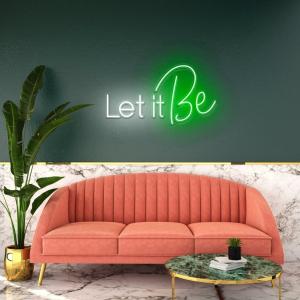 China 16mm UL Neon Wall Lights 25cm Words Custom Acrylic Led Signs on sale