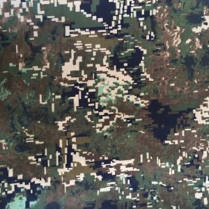 Cotton Polyester Blended Coated Functional Camouflage Fabric 58/59''