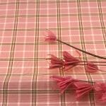 95% Polyester 5% Spandex Madras Plaid Fabric 165gsm Gingham Curtain Fabric