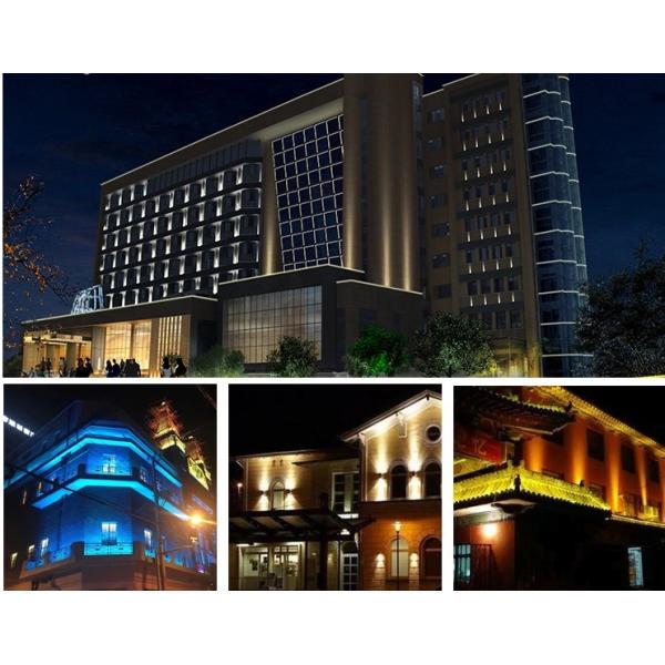 Aluminum White Industrial LED Flood Lights 10w 20w 50w 100w 150w Meanwell Driver