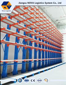 Best 75mm Adjustable Cantilever Warehouse Storage Rack With 500 Kg Per Arm wholesale