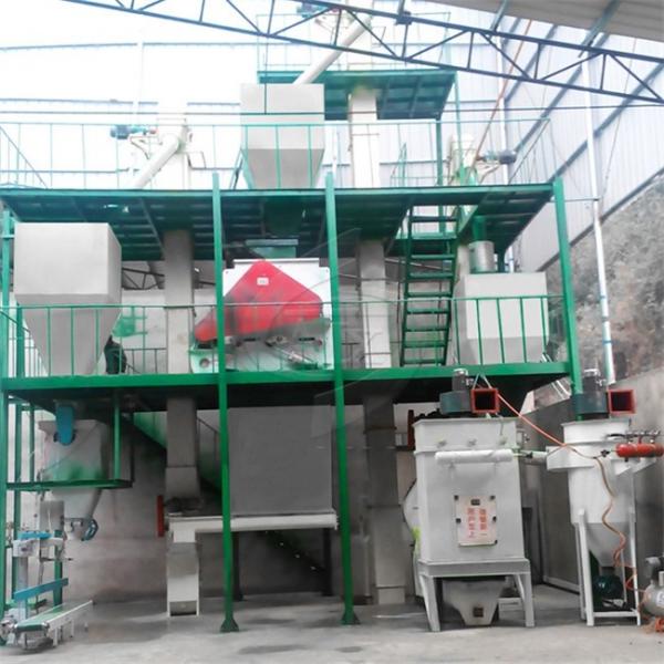 High Efficiency Poultry Feed Processing Plant With One Year Warranty