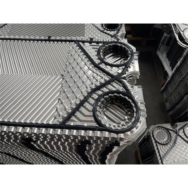 Gasketed Tranter Heat Exchanger Plates Chevron Pattern Design
