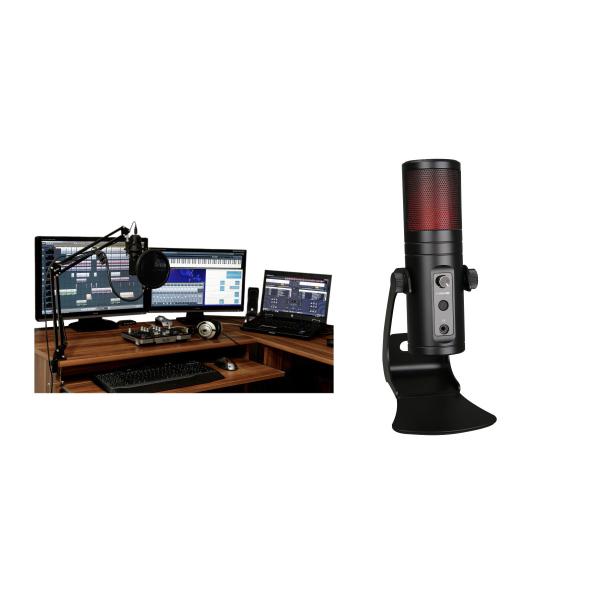 Cheap ROHS 5V USB Microphone With 4 Immersive Reverb Modes for sale