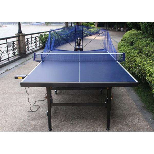 Programmable Mode 11 Position Auto Table Tennis Machine Golden Color