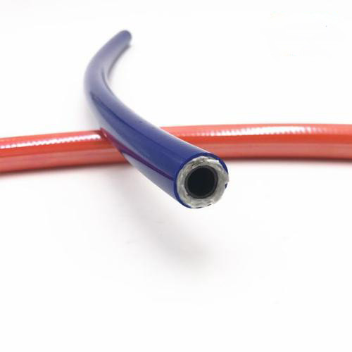 Flexible Nylon Braided SAE 100 R7 Thermoplastic Elastomer Hydraulic Hose Supplier