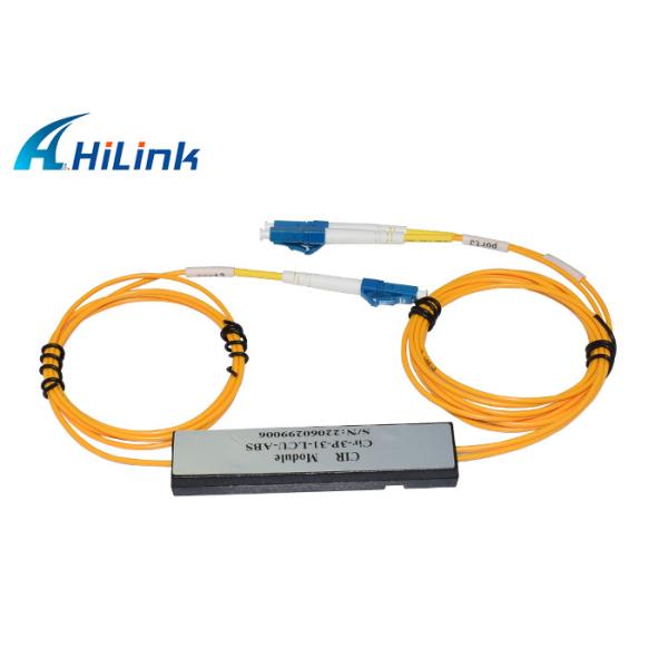 Cir-3P-55-LCU-ABS WDM Fiber Optic 3port LC/UPC SC/APC 1550nm Circulator Equipment