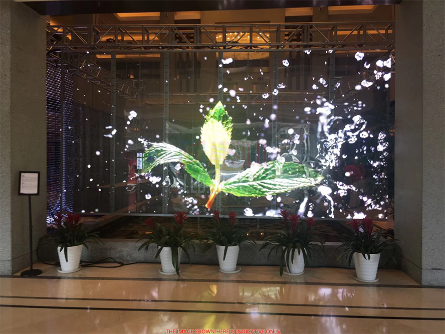 P5.9mm Transparent LED Display Wall