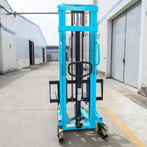 Best Mechanical Manual Hand Pallet Stacker , Electric Straddle Stacker 5T wholesale