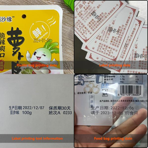 Fully automatic inkjet paging machine, printing date, code