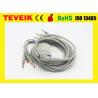 Buy cheap Compatible HP M1770A 10 lead ECG/EKG cable and leadwires with Banana4.0 IEC from wholesalers