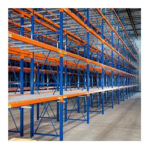 Best Space Saving Selective Teardrop Pallet Rack , Warehouse Teardrop Racking System wholesale