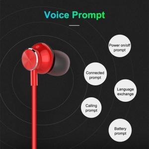 Best Voice prompt wireless blue tooth Headset earbuds headphone Stereo hands free Ear Hook Earbuds wholesale