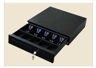 Cash Drawer with Black Finish for POS System