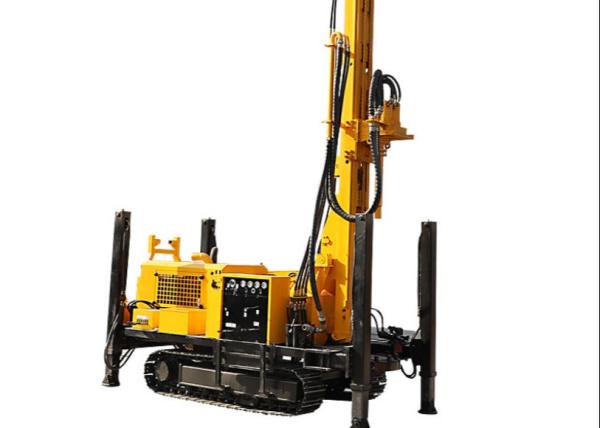 Cheap Water Well Crawler Mounted 400m Deep Borehole Drilling Equipment for sale