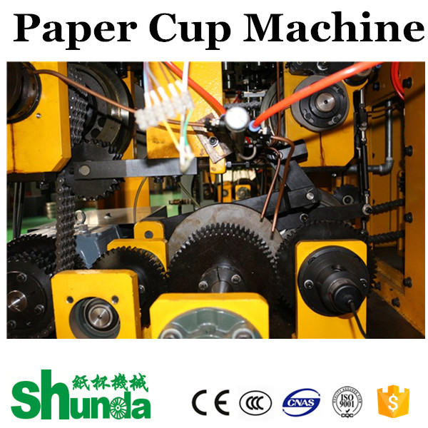 Coffee Tea Disposable Cup Thermoforming Machine High Speed Paper Cup Making Machine