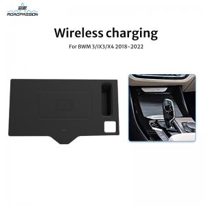 Best BMW X3 IX3 X4 15W Car Wireless Charging Pad Vehicle Mounted Qi Car Charger wholesale