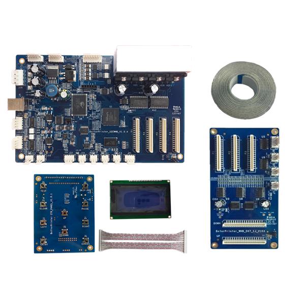 Inkjet printer system DX7 single head inkjet board use for Floor Printer UV Flatbed Printer