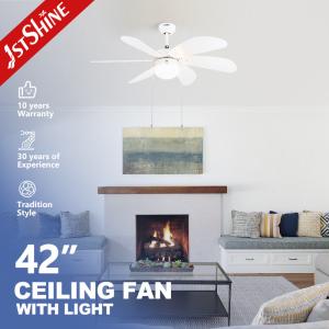 Best Pull Chain Style ROHS Quiet Ceiling Fans 42 Inch Decorative For Home wholesale