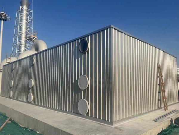 Cheap Waste Gas FRP Biological Deodorization Box Equipment Filament Winding Techinque for sale