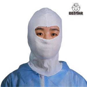 Best OSFA Cotton Protective Sterile Disposable Hood White With Overlock Sewing wholesale