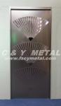 201/304/316 Well design stainless steel elevator's door customized by C&Y METAL