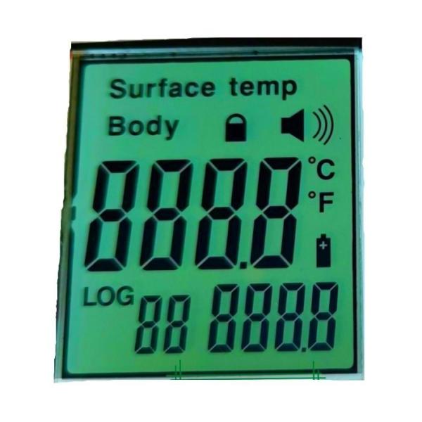 Cheap Zebra Interface LCD Segment Display For Infrared Thermometer for sale